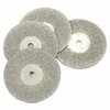 Forney Diamond Wheels, Replacements, 3/4 in, 4-Piece 60249
